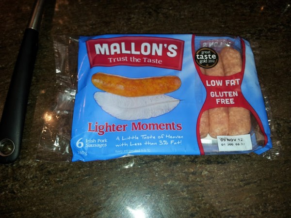 Mallon’s lighter moment sausages