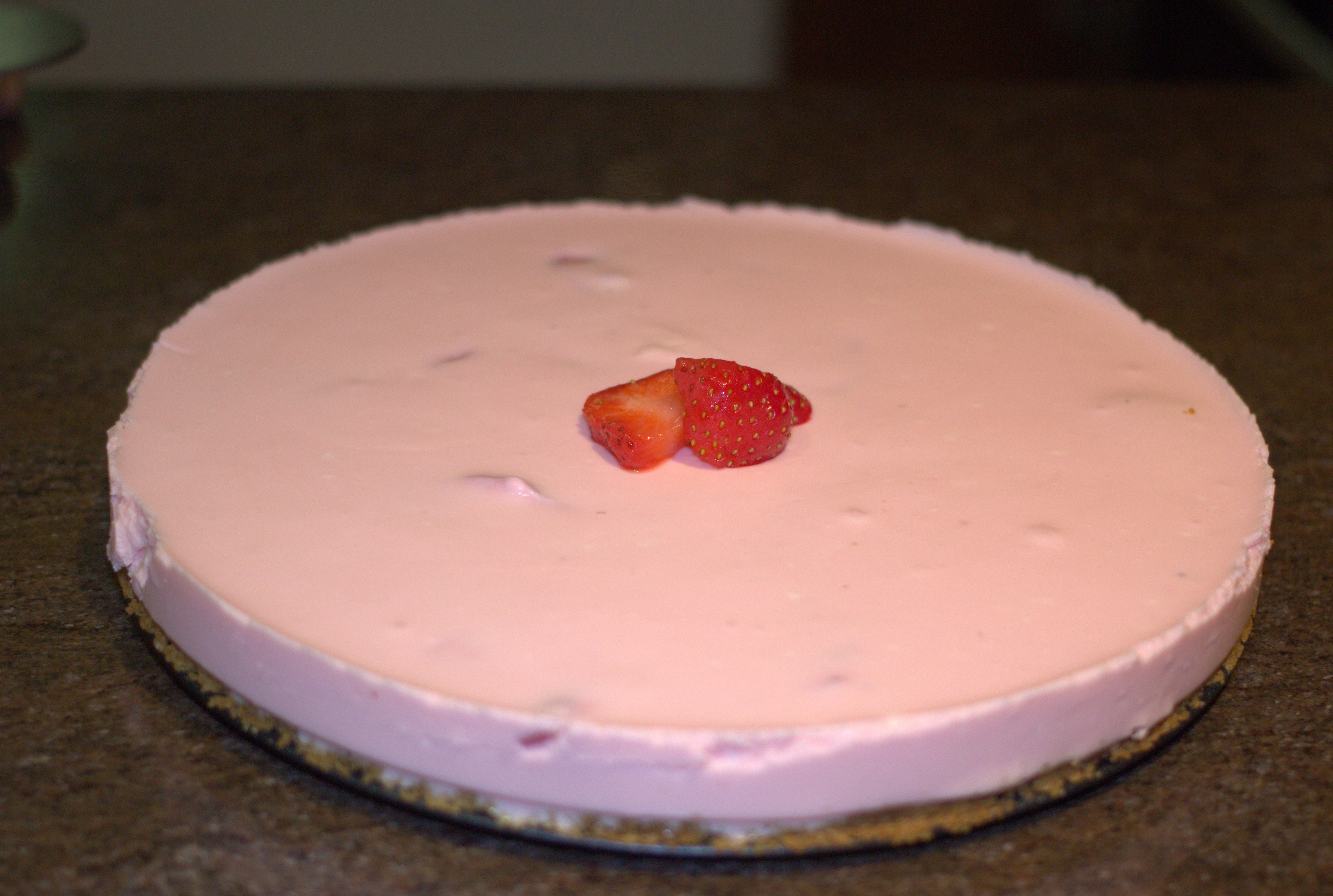 Strawberry cheesecake – the gluten free way