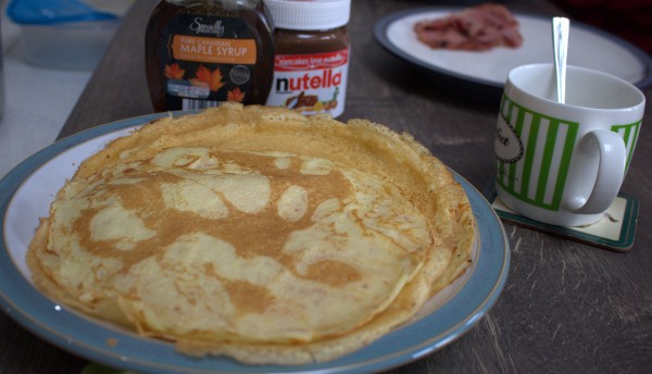 Super easy gluten free pancakes