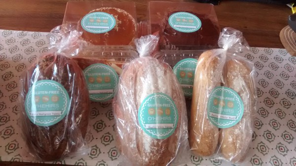 New gluten free range from O’Hehirs Bakery